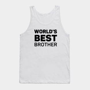 World's Best Brother Gift Tank Top